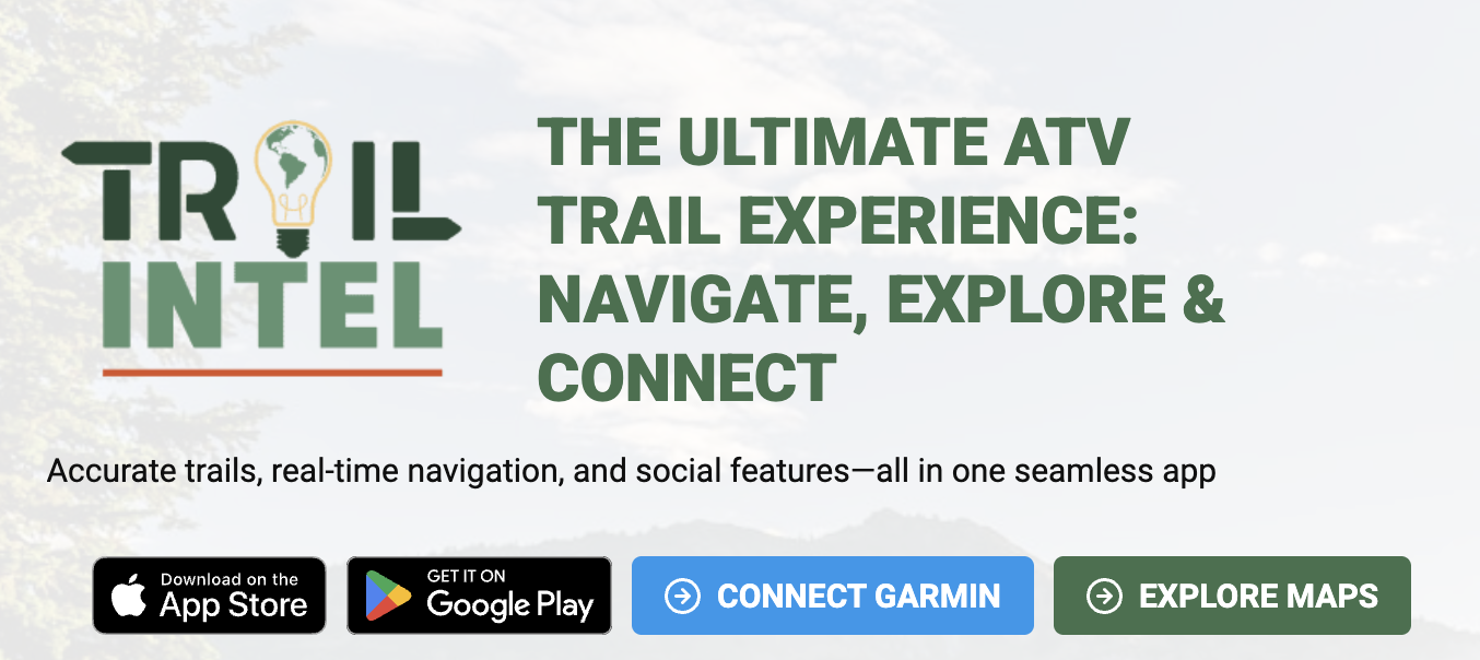 Get trailintel on apple app, google play, web and garmin